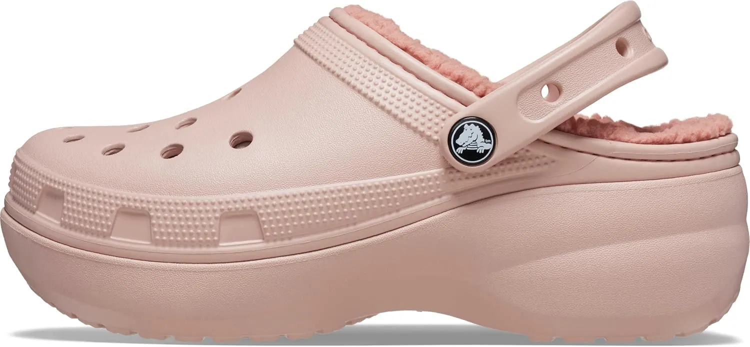 Crocs Women's Classic Lined Platform Clogs