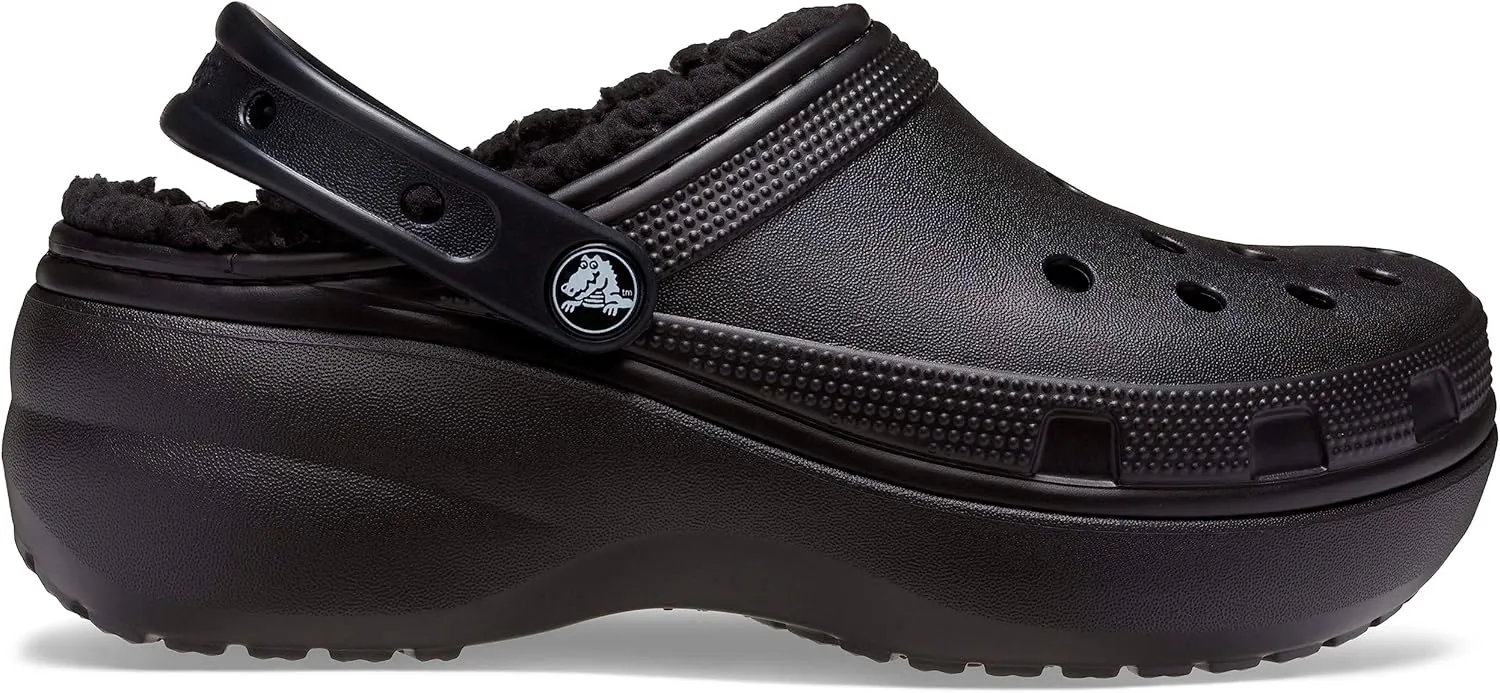 Crocs Women's Classic Lined Platform Clogs
