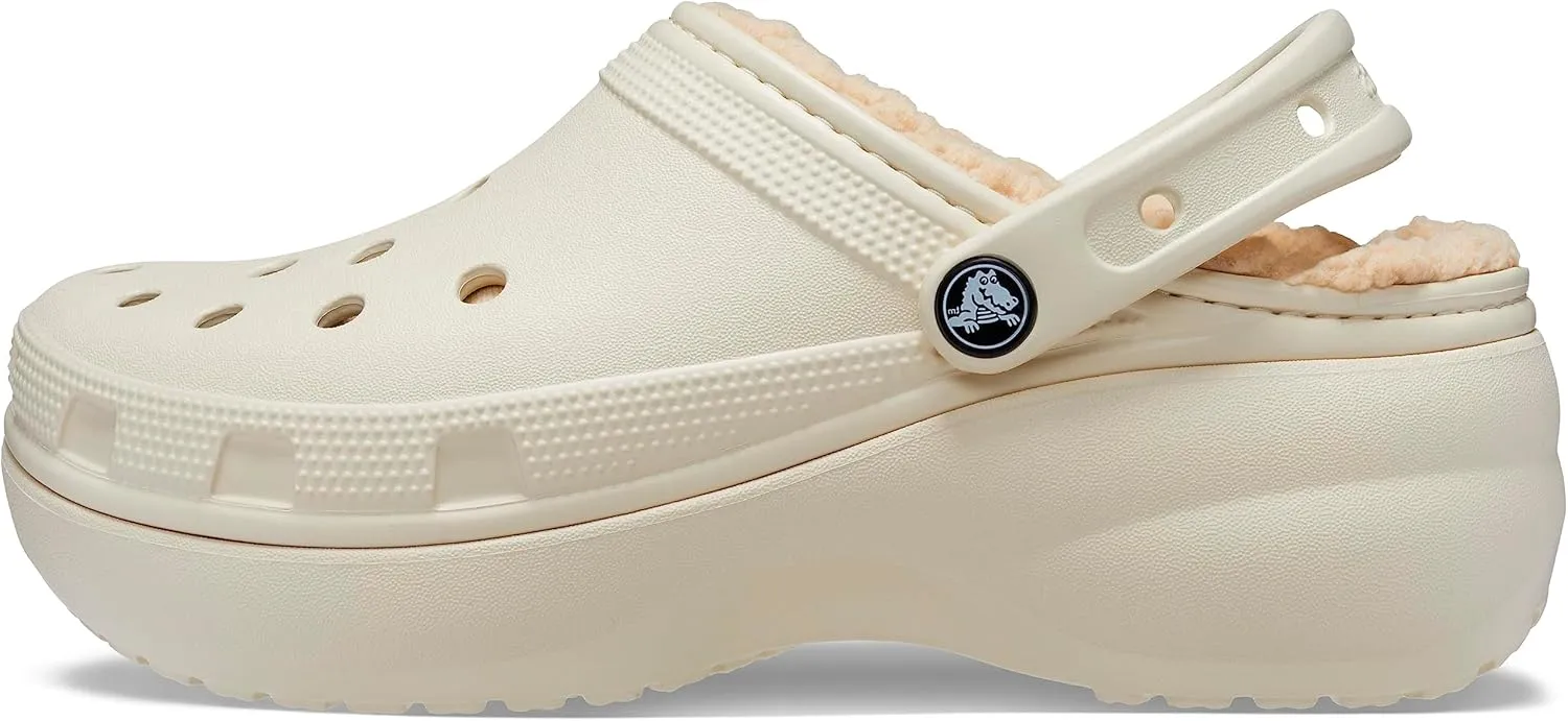 Crocs Women's Classic Lined Platform Clogs