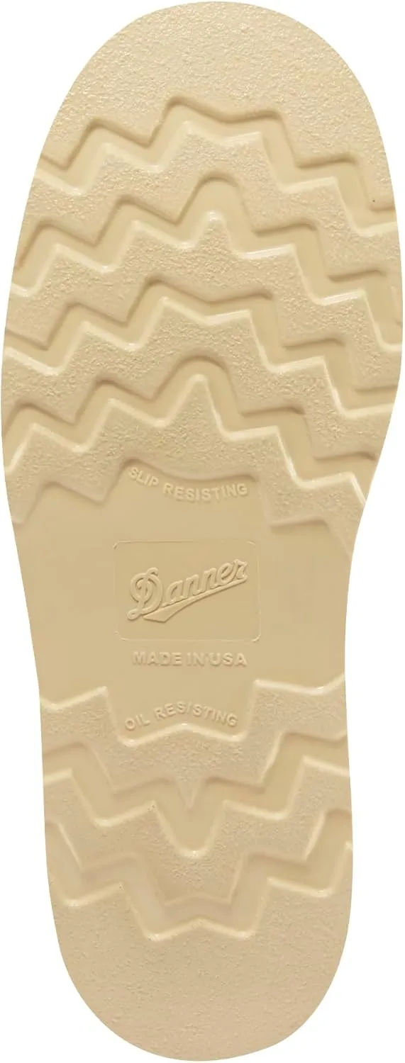 Danner 6” Bull Run Steel Toe Work Boots for Men - Oiled Full-Grain Leather with Non Slip Wedge Outsole and 3-Density Cushion Footbed, EH Resistant