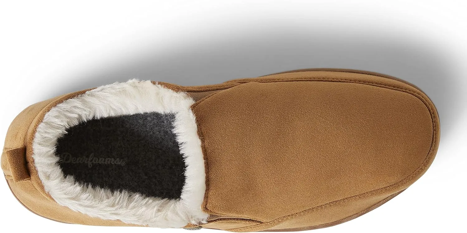 Dearfoams Men's Alpine Zurich Closed Back Slipper