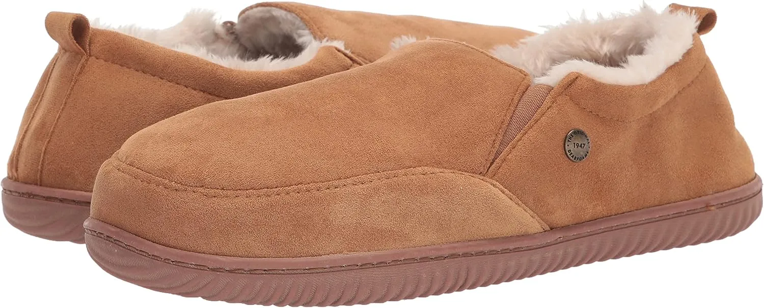 Dearfoams Men's Alpine Zurich Closed Back Slipper