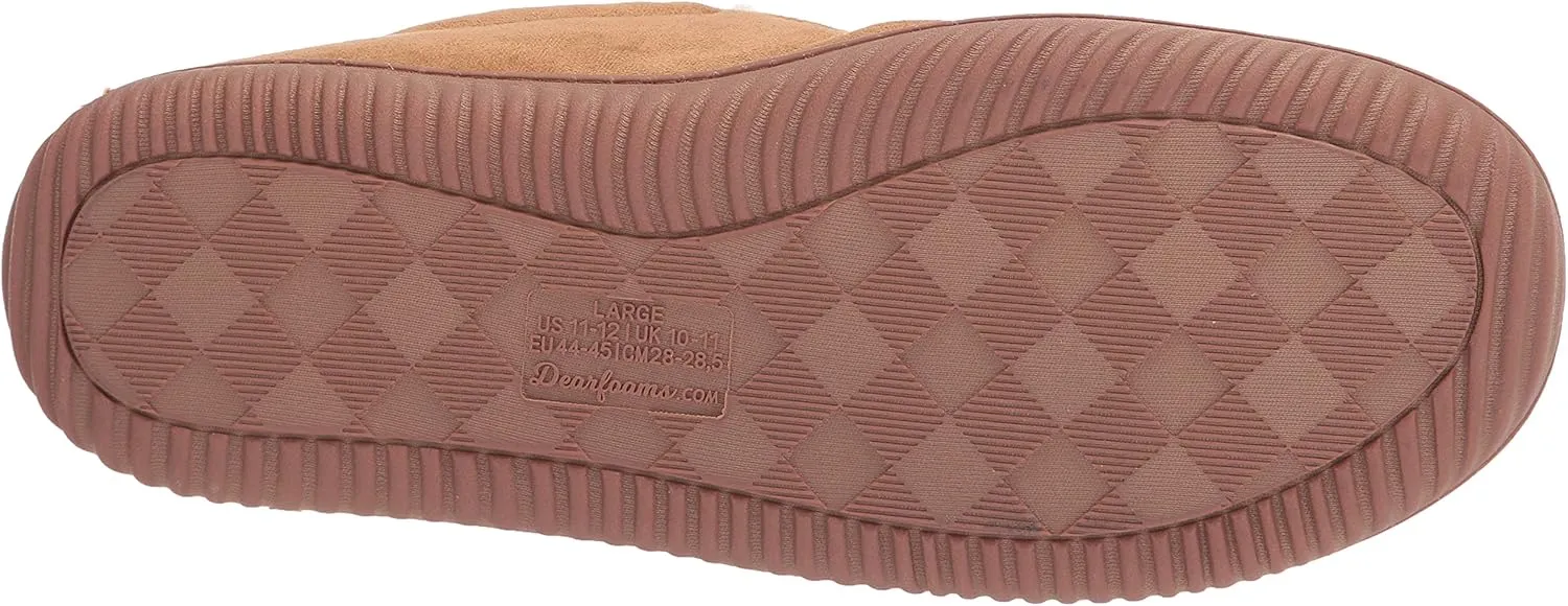 Dearfoams Men's Alpine Zurich Closed Back Slipper