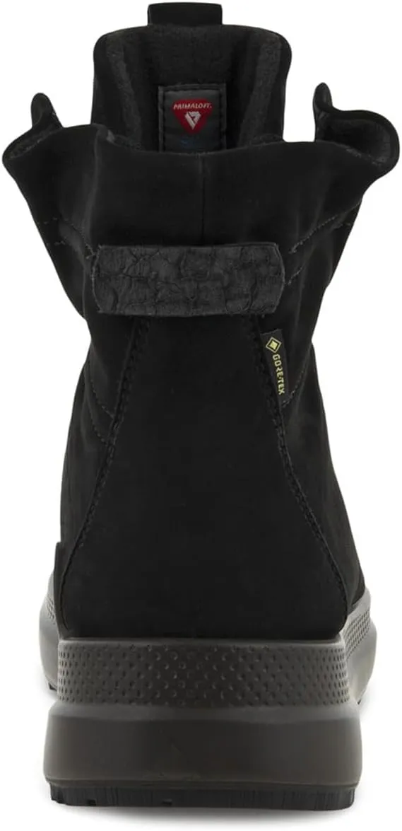 ECCO Women's Solice Mid-Cut Gore-tex Water Proof Insulated Snow Boot