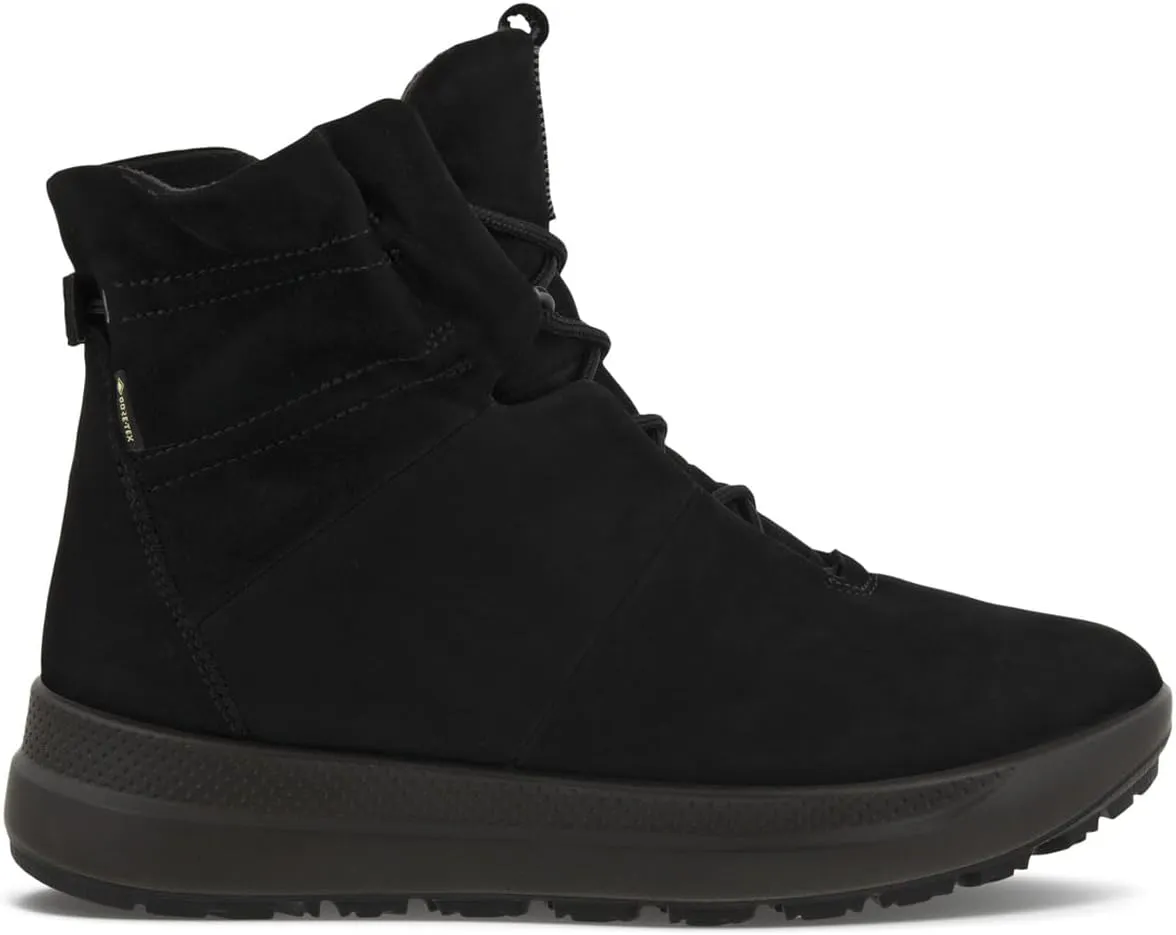 ECCO Women's Solice Mid-Cut Gore-tex Water Proof Insulated Snow Boot