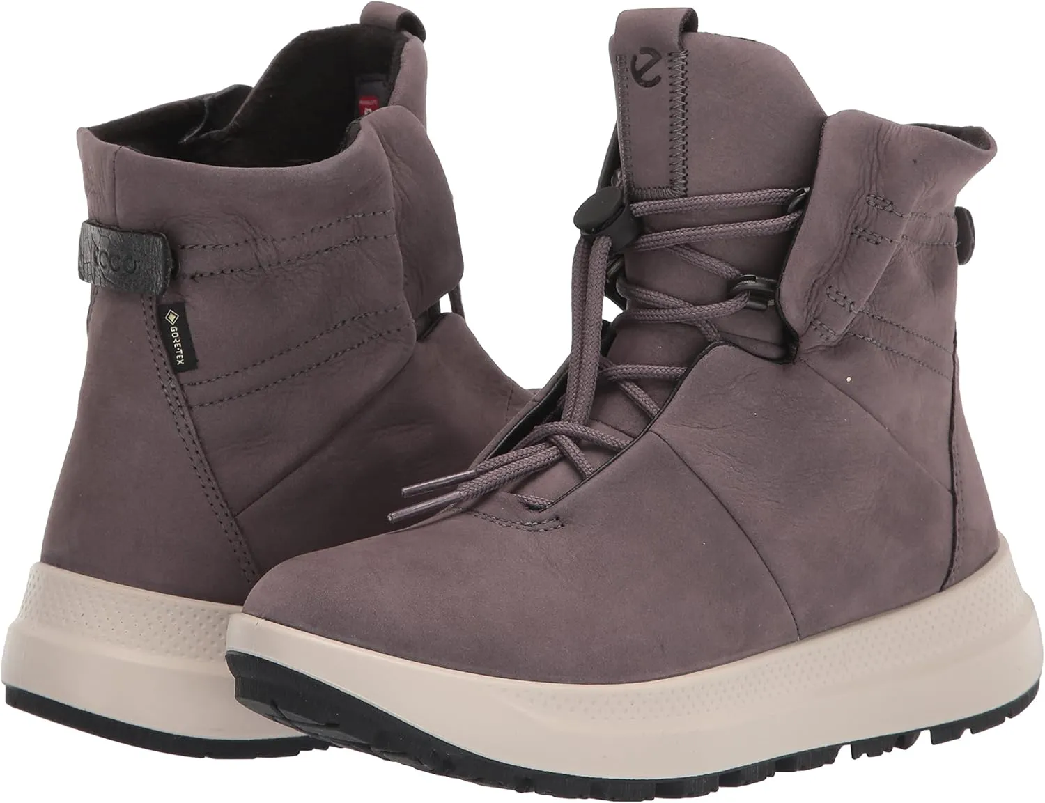 ECCO Women's Solice Mid-Cut Gore-tex Water Proof Insulated Snow Boot