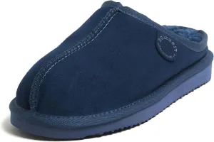 Fireside by Dearfoams Women's Greta Genuine Shearling Indoor Outdoor Clog