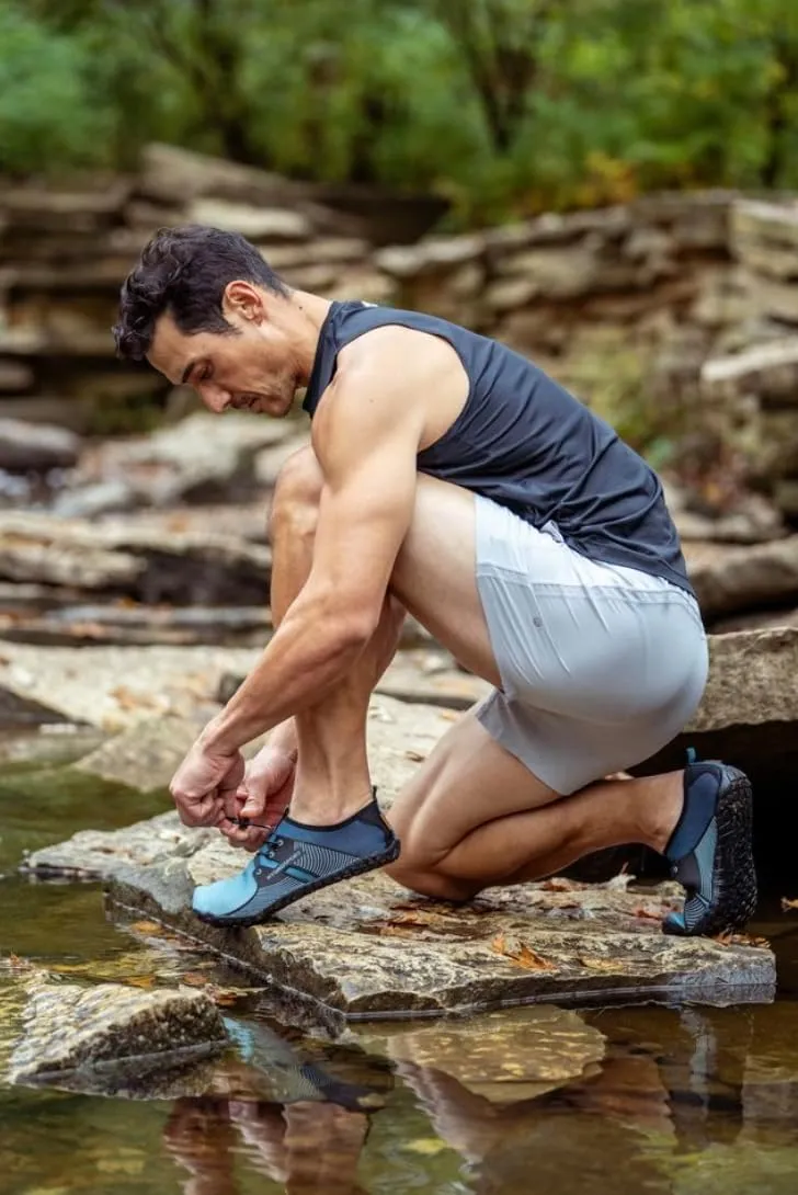 FITKICKS HydroSport Land-to-Water Footwear, Unisex Barefoot Shoes, Ideal for Beach, Yoga, Surf, Camping Accessories, Versatile Barefoot Shoes for Men and Women