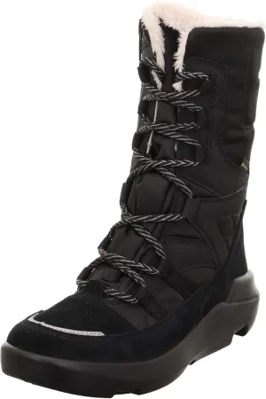 Girl's Twilight Snow Boot, Black 0000, 4 UK Narrow