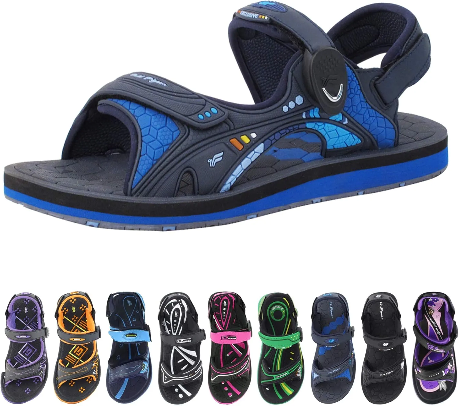 Gold Pigeon CLASSIC Unisex Slides, Flip-flops & Sandals