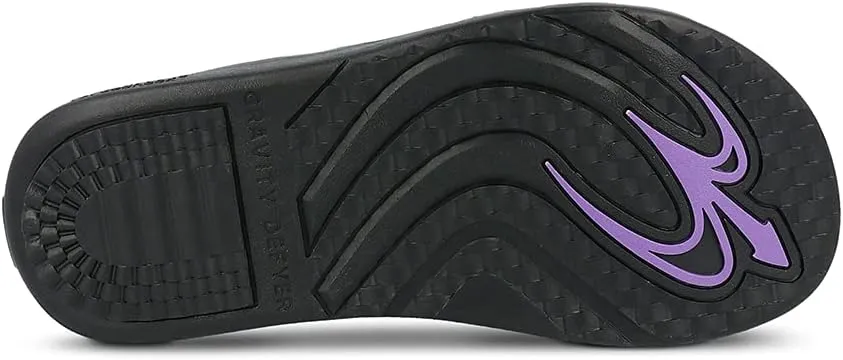 Gravity Defyer Women's GDEFY Ortal Leather Strappy Fashion Sandal - VersoShock Proven Performance Orthotic Slides