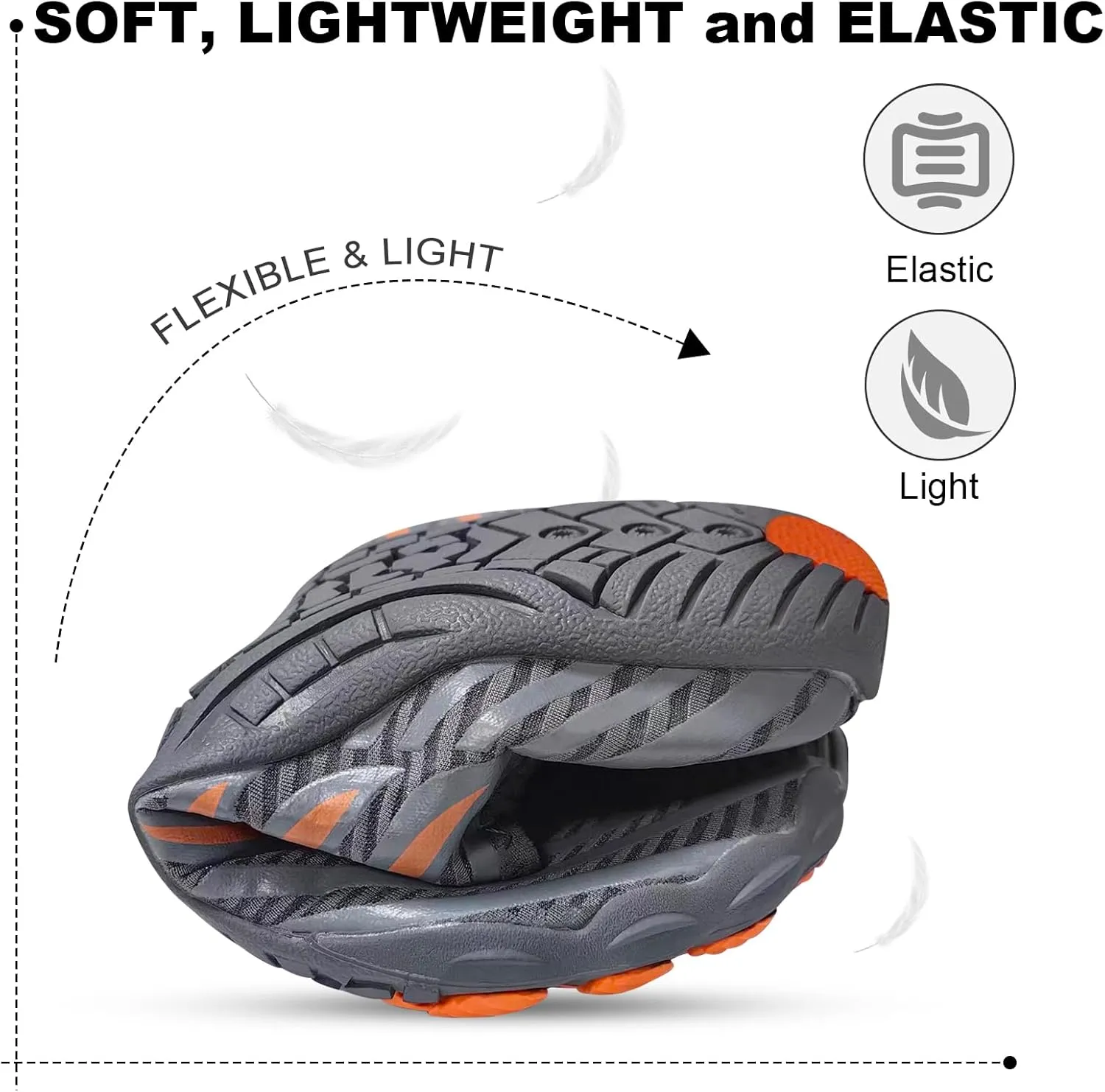 HiGropcore Water Shoes Men Women, Barefoot Wide Toe Box Beach Shoes, Quick Dry Breathable Swim Aqua Socks with Drainage