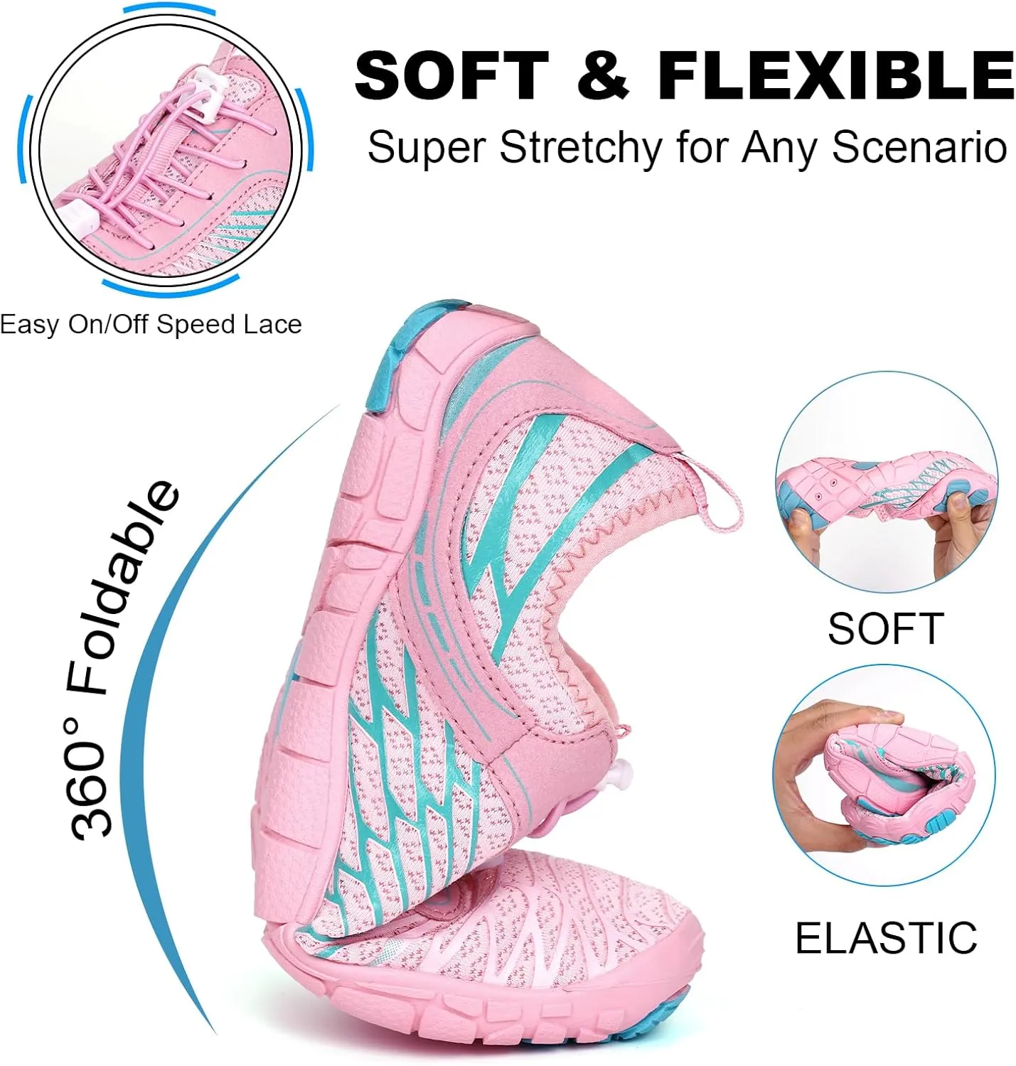 Hike Barefoot Shoes for Women Men Non-Slip Breathable Walking Shoes Wide Toe Box Comfortable Athletic Footwear