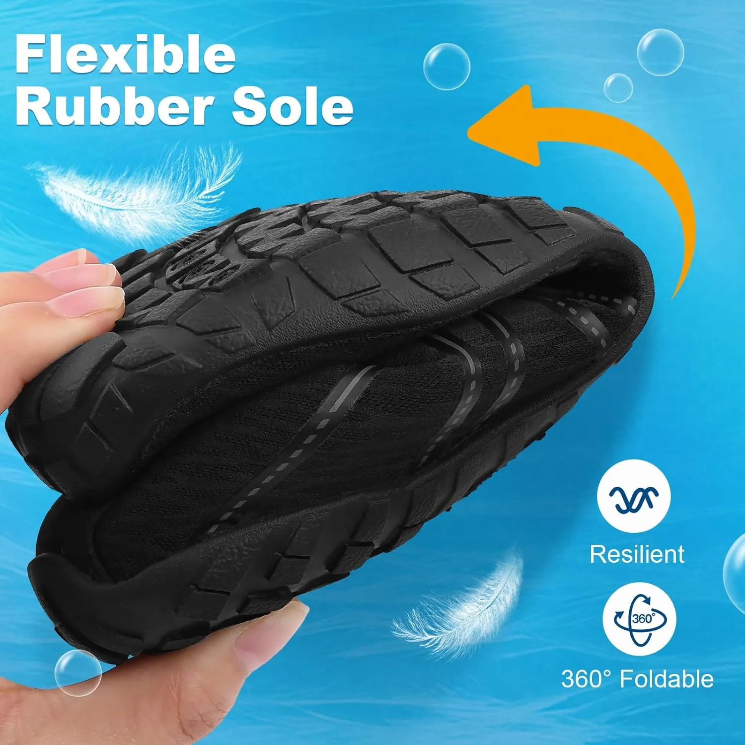 Hike Barefoot Shoes Women Men Footwear Wide Toe Quick-Dry Pro Barefoot Beach Swim Minimalist Grounding Shoes Breathable Non-Slip Grounded Footwear for Walking Kayaking Hiking Surfing