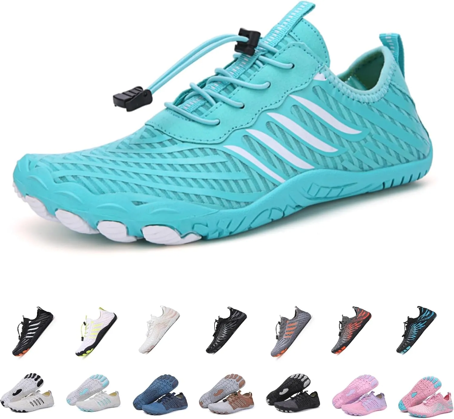 Hike Barefoot Shoes Women,New Hike Shoes for Men Women,Non-Slip Trail Athletic Footwear, Hiking Barefoot, Breathable Wide Toe Box