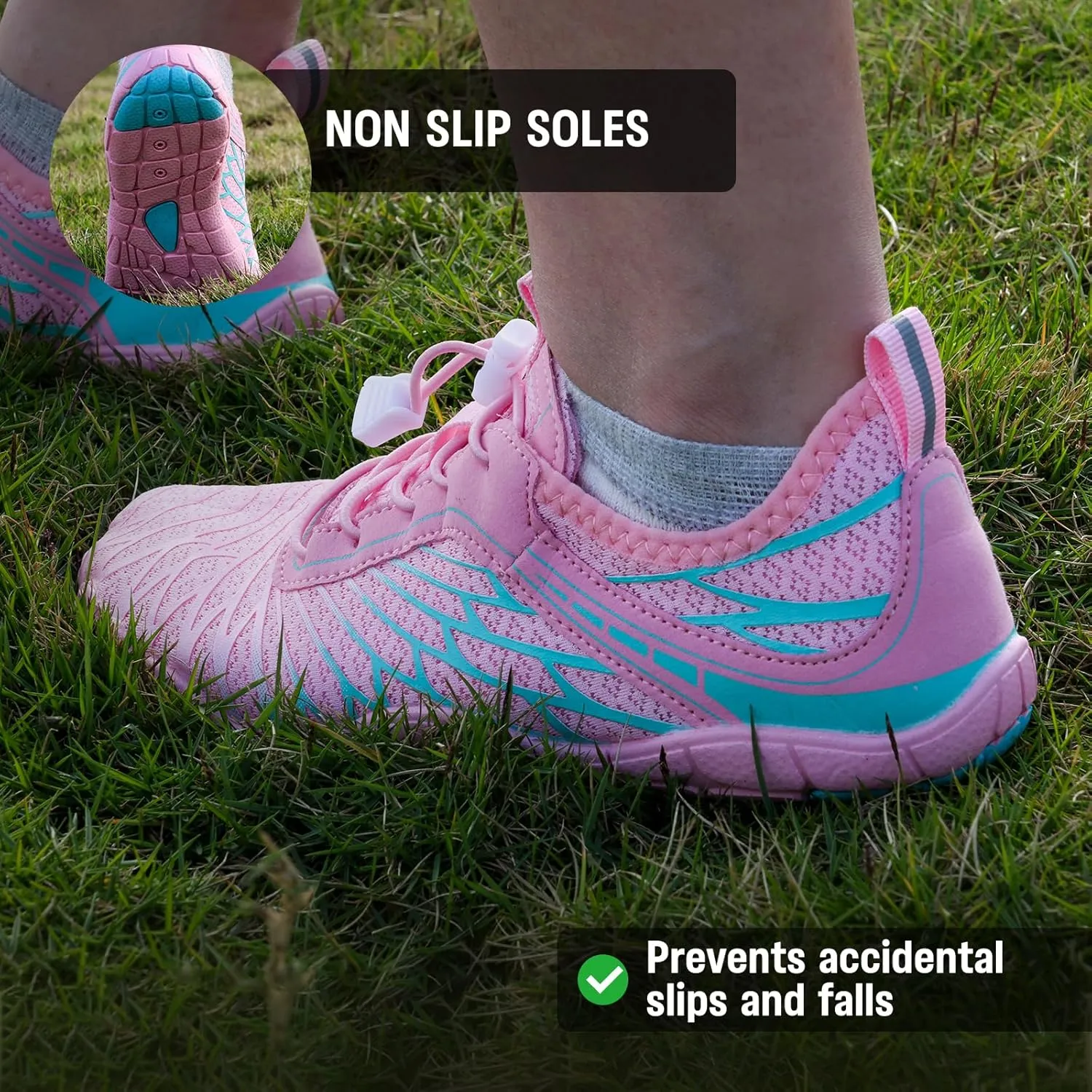 Hike Barefoot Shoes Womens Footwear,2025 New Barefoot Shoes for Women Mens,Healthy & Non-Slip Barefoot Vitality Shoe Women's Athletic Footwear,Wide Toe Box Water Shoe Swimming Hiking Walking