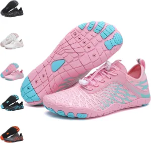 Hike Barefoot Shoes Womens Footwear,2025 New Barefoot Shoes for Women Mens,Healthy & Non-Slip Barefoot Vitality Shoe Women's Athletic Footwear,Wide Toe Box Water Shoe Swimming Hiking Walking