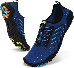 Hike Barefoot Water Shoes Women Men Footwear Wide Toe Quick-Dry Pro Barefoot Swim Beach Breathable Grounding Shoes Non-Slip Aqua Socks Shoe for Pool Walking Kayaking Hiking Surfing