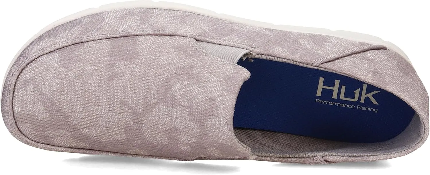HUK Men's Brewster Slip on Wet Traction Fishing & Deck Shoes Boat