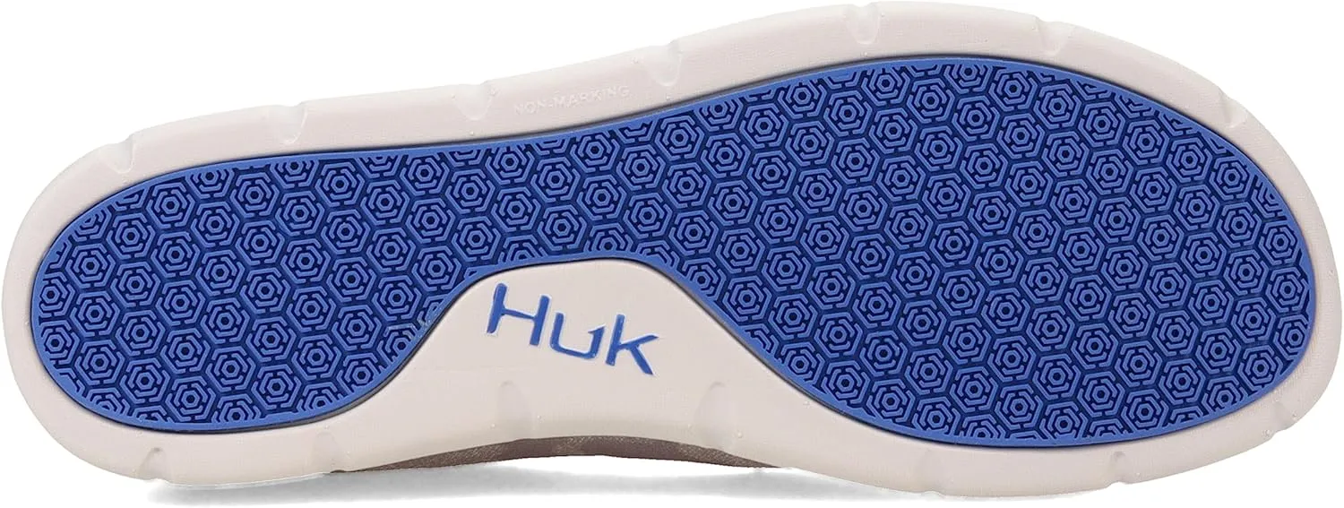 HUK Men's Brewster Slip on Wet Traction Fishing & Deck Shoes Boat
