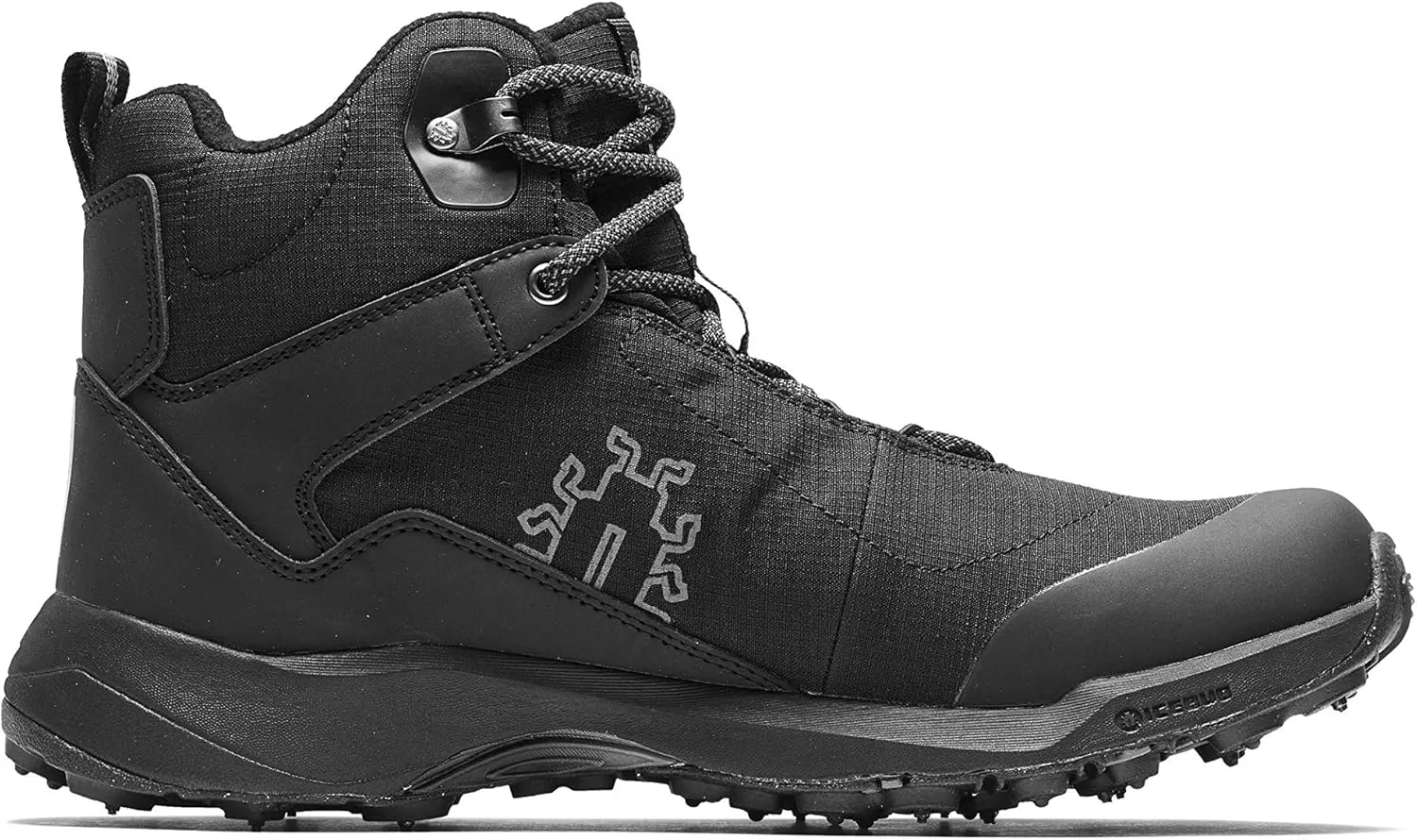Icebug Mens Pace3 BUGrip GTX Hiking Boot with Carbide Studded Traction Sole
