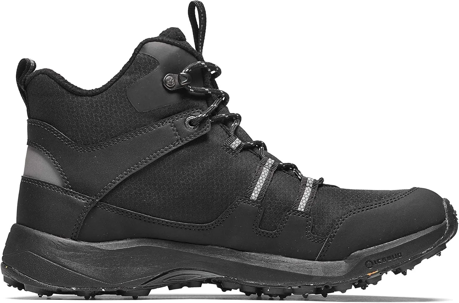 Icebug Mens Stride BUGrip Hiking Boot with Carbide Studded Traction Sole