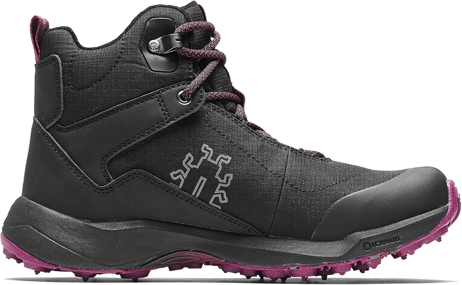 Icebug Womens Pace3 BUGrip GTX Hiking Boot with Carbide Studded Traction Sole