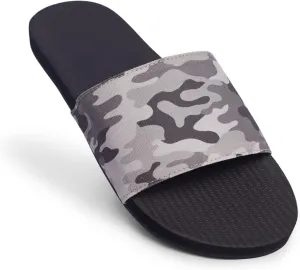 Indosole 2022 Edition Men's ESSNTLS Vegan All-Terrain Slides, Improved Comfort [Reused Tire Sole, Natural Rubber Footbed, Arch Support, Microfiber Lined ENVRO Strap, Waterproof]