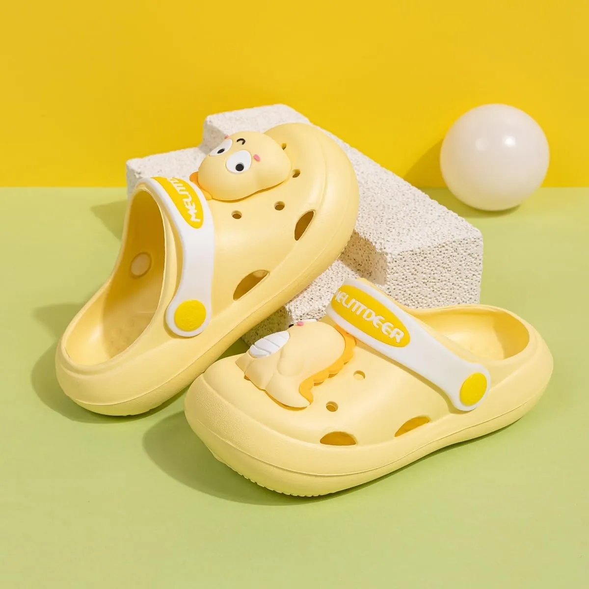 Infant Toddler Boys Girls Cute Garden Water Clogs Slip On Sandals Slides Lightweight Slipper Outdoor Summer Swimming Pool Infant Children Beach Pool Shoes