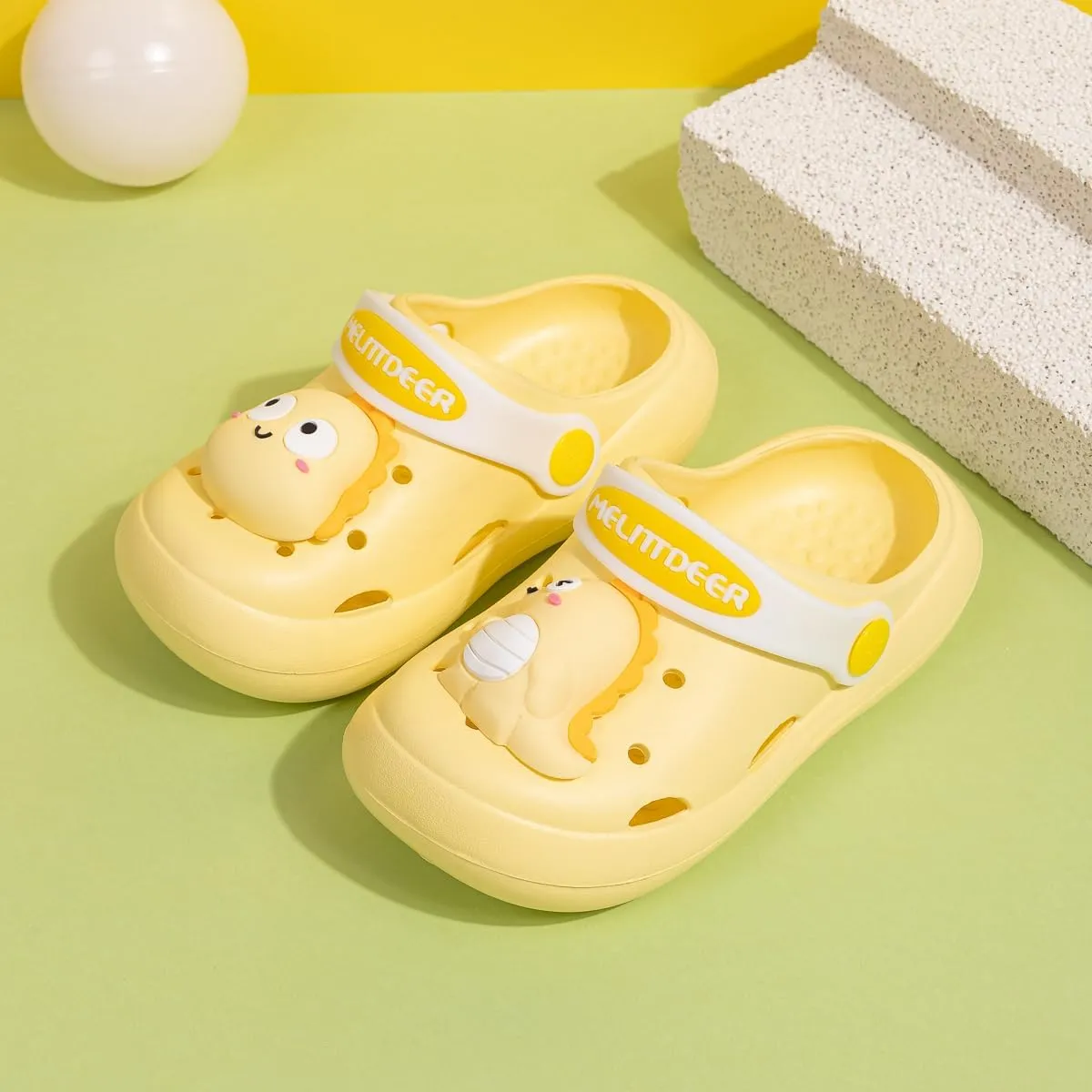 Infant Toddler Boys Girls Cute Garden Water Clogs Slip On Sandals Slides Lightweight Slipper Outdoor Summer Swimming Pool Infant Children Beach Pool Shoes