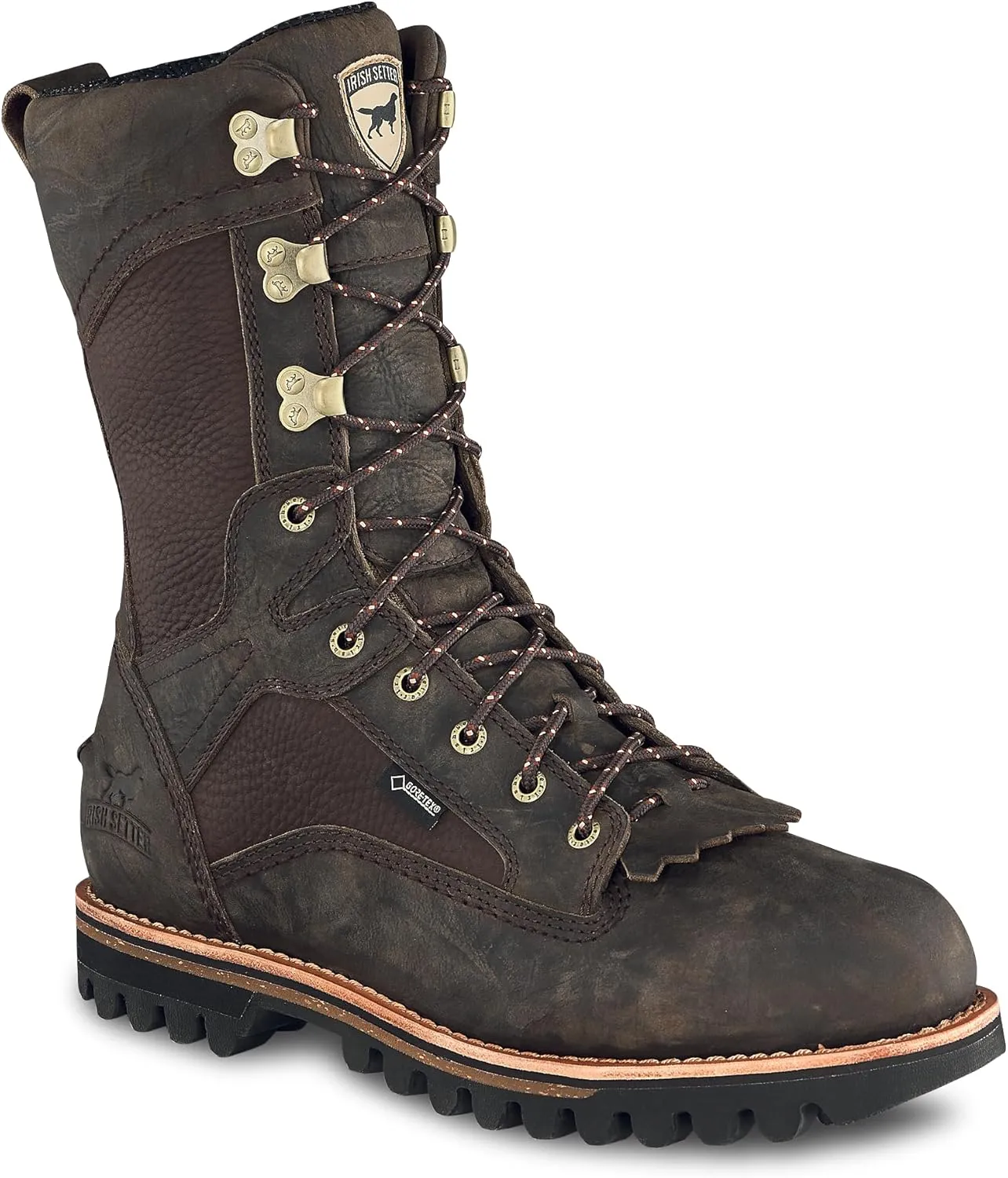 Irish Setter, Elk Tracker, Men’s, 12", Waterproof, Insulated 200g, Hunting Boot, Brown