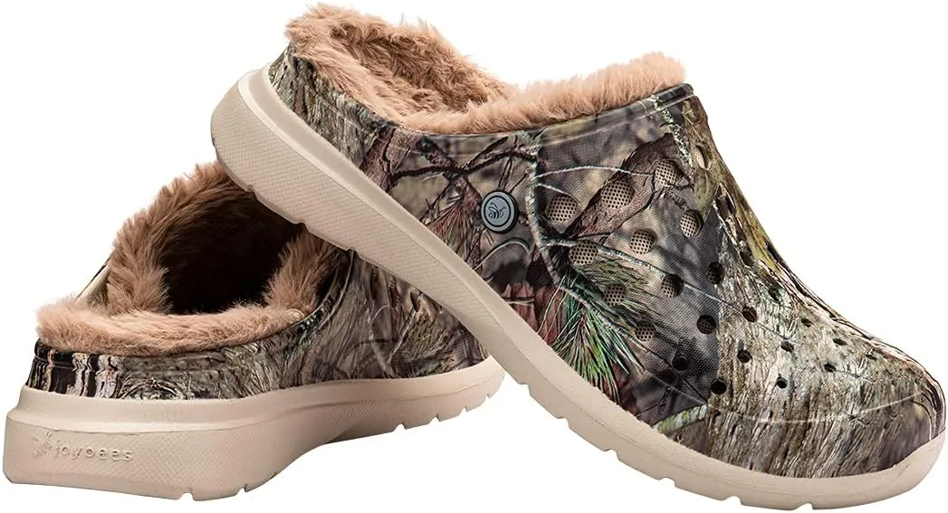 Joybees Cozy Lined Clog for Women and Men | Extra Cozy Comfort Slipper | Faux Shearling Lined Slip-on Clog