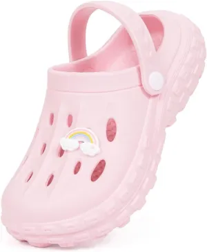 Kids Boys Girls Cute Garden Clogs Little Kid EVA Water Sandals Lightweight Indoor Outdoor Summer Beach Pool Play Shoes Children Comfort Slippers Slides