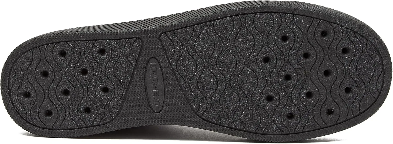 Lands' End Slip On Water Shoes Men, Quick Dry Neoprene Sport Mens Water Shoes for Beach, Pool, or River with Drainage Holes, Navy Blue or Black, Size 7-15 Aqua Swim Shoes for Men