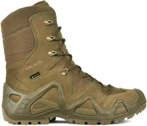 Lowa Mens Zephyr GTX Hi TF Suede Textile Coyote OP Boots 8 US