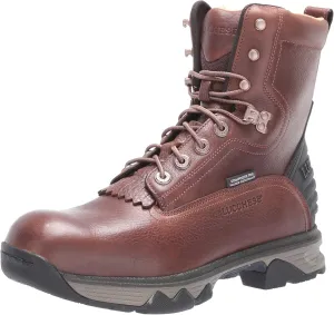 Lucchese Bootmaker Men's 8" Lace Up Work Boot: Nano Composite Safety Toe Construction