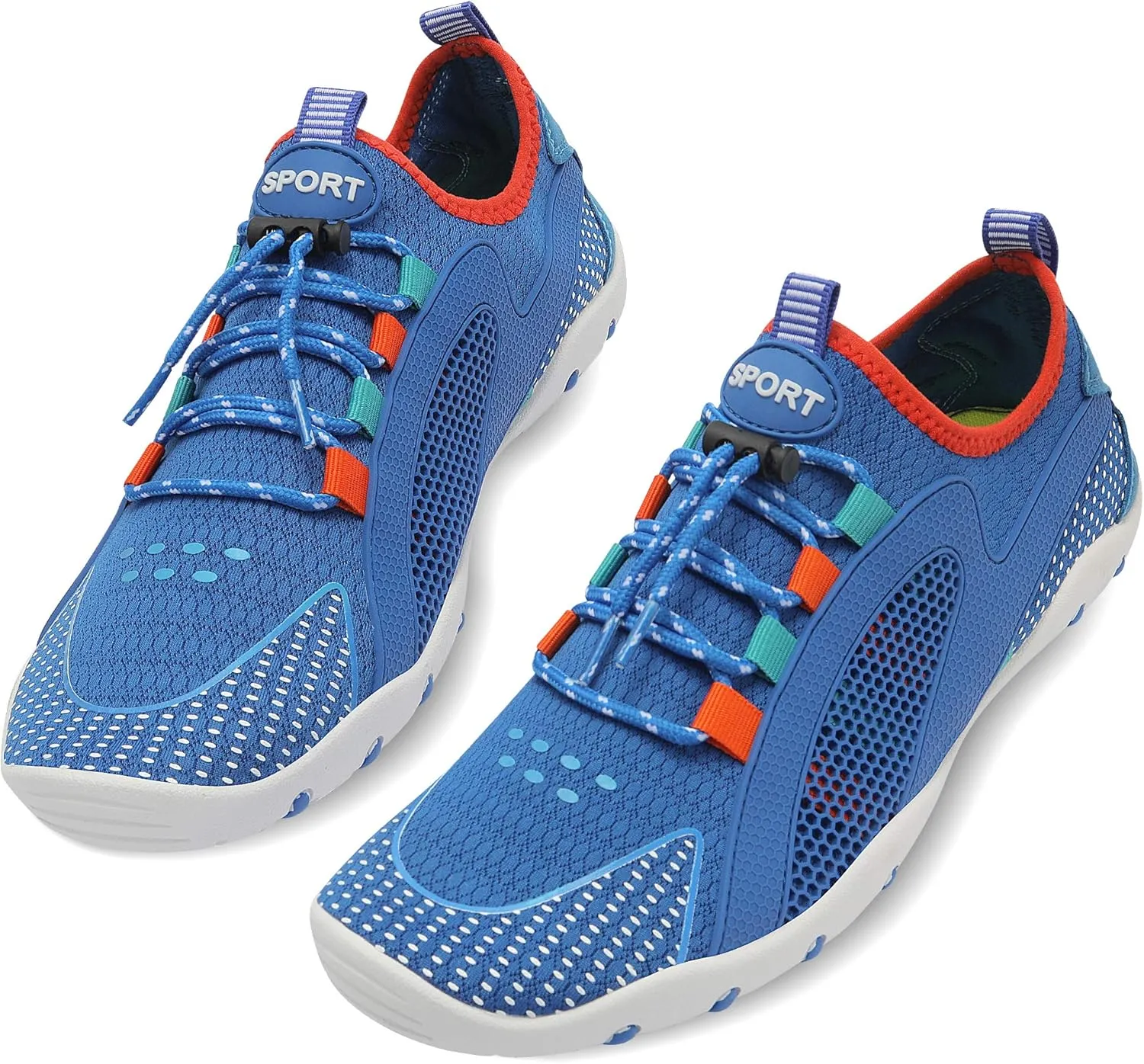 MAYZERO Water Shoes Men Women Swim Surf Shoes Beach Pool Shoes Wide Toe Hiking Aqua Shoes Winter House Slippers