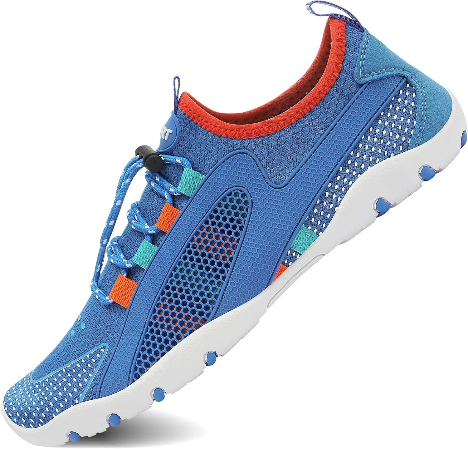 MAYZERO Water Shoes Men Women Swim Surf Shoes Beach Pool Shoes Wide Toe Hiking Aqua Shoes Winter House Slippers