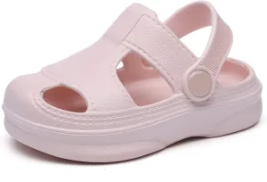 MEMON Baby Boys Girls Clogs Slippers Toddler Slip On Lightweight Sandals Shockproof Girls Summer Pool Beach Shoe