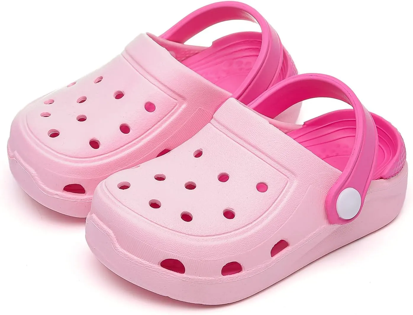 MEMON Baby Boys Girls Clogs Slippers Toddler Slip On Lightweight Sandals Shockproof Girls Summer Pool Beach Shoe
