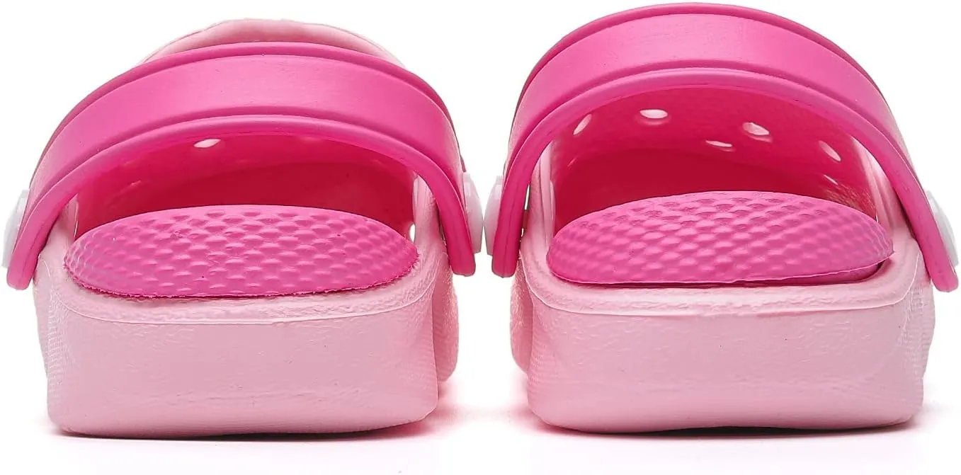 MEMON Baby Boys Girls Clogs Slippers Toddler Slip On Lightweight Sandals Shockproof Girls Summer Pool Beach Shoe