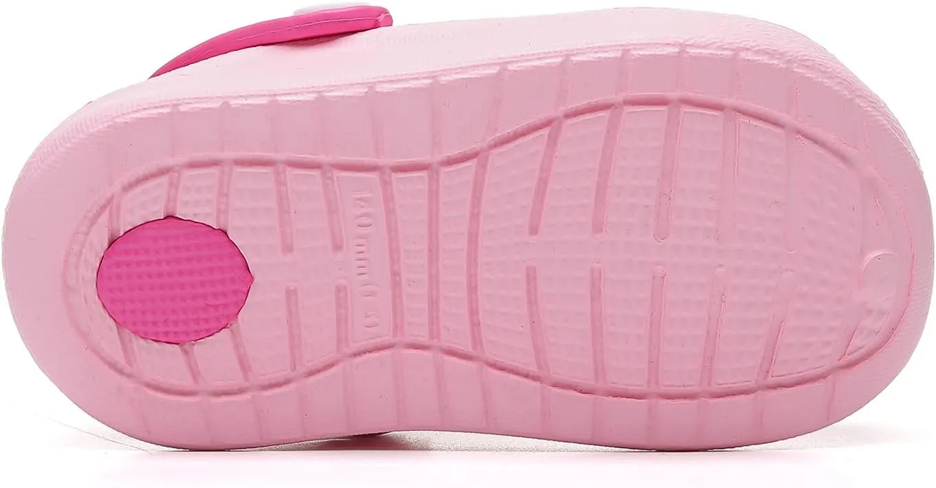 MEMON Baby Boys Girls Clogs Slippers Toddler Slip On Lightweight Sandals Shockproof Girls Summer Pool Beach Shoe