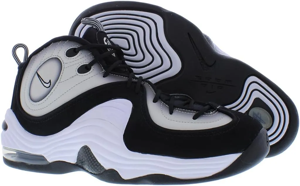Nike Men's Air Penny 2 Sneaker - Black, 3.5