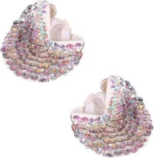 NOLITOY 1Pair Professional Ballet Shoes for Women Toe Shoes with Elastic Band Design Durable Material for Various Dance Styles Multi