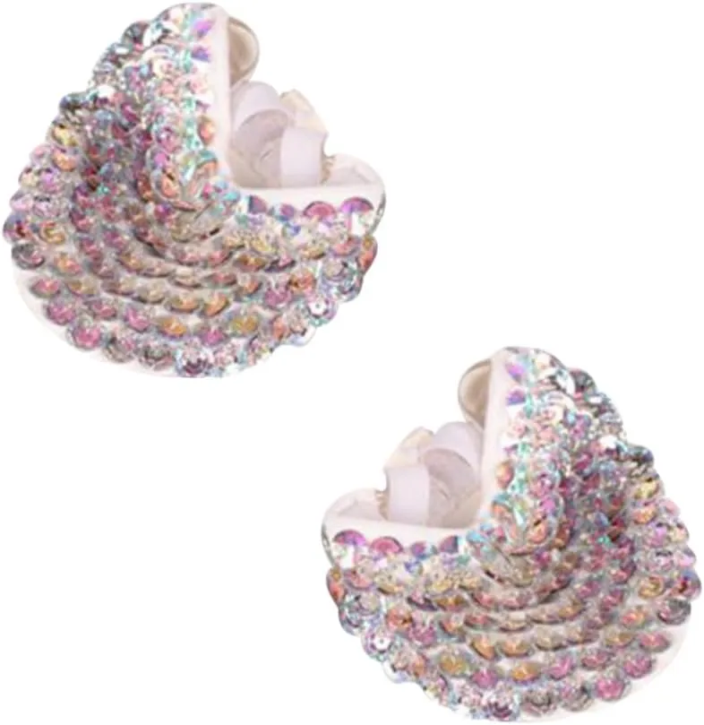 NOLITOY 1Pair Professional Ballet Shoes for Women Toe Shoes with Elastic Band Design Durable Material for Various Dance Styles Multi