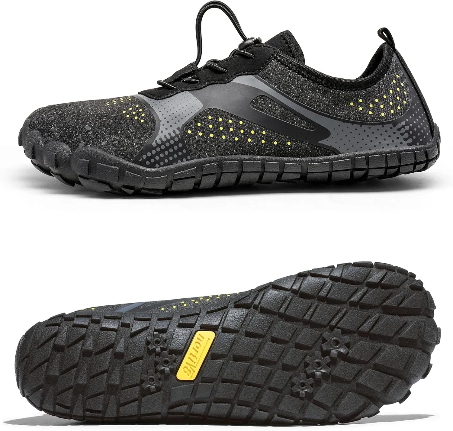 NORTIV 8 Men's Water Shoes Barefoot Athletic Lightweight Sports Aqua Shoes Outdoor Swim Fishing Hiking Diving Surf Walking Water Shoe TREKMAN