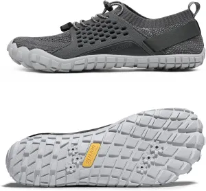 NORTIV 8 Men's Water Shoes Barefoot Athletic Lightweight Sports Aqua Shoes Outdoor Swim Fishing Hiking Diving Surf Walking Water Shoe TREKMAN