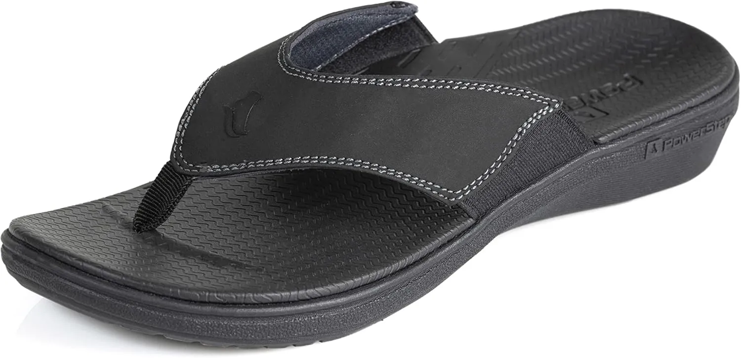 PowerStep Archwear, Arch Supporting Thong Sandal, Women's Orthotic Casual Dress Flip Flop, Factory, 6