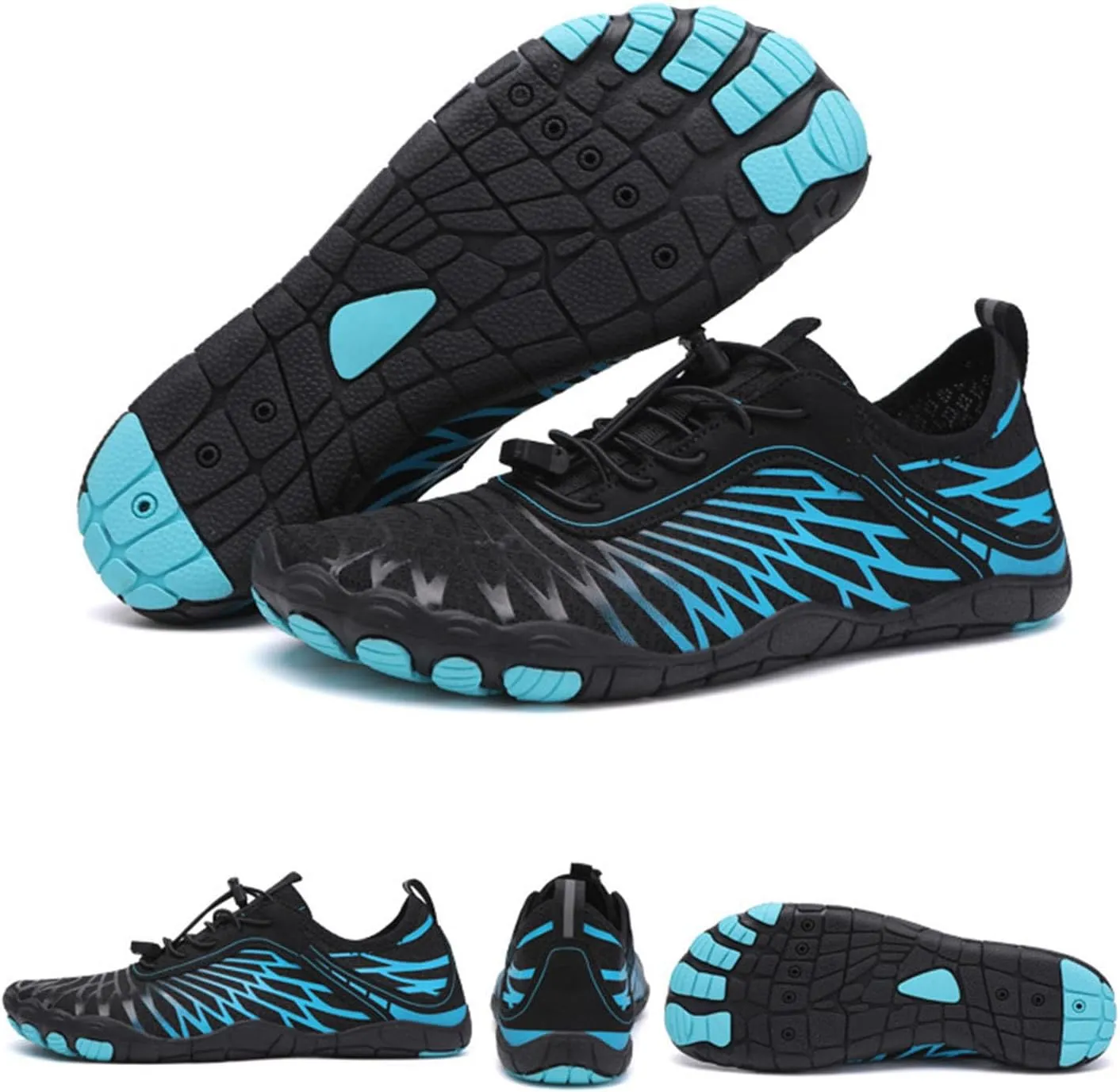 Pro Barefoot Shoes, Quick-Drying, Non-Slip One-Leg Grounding Shoes, Suitable for Hiking, Fitness, Running, Cycling, Swimming and Diving