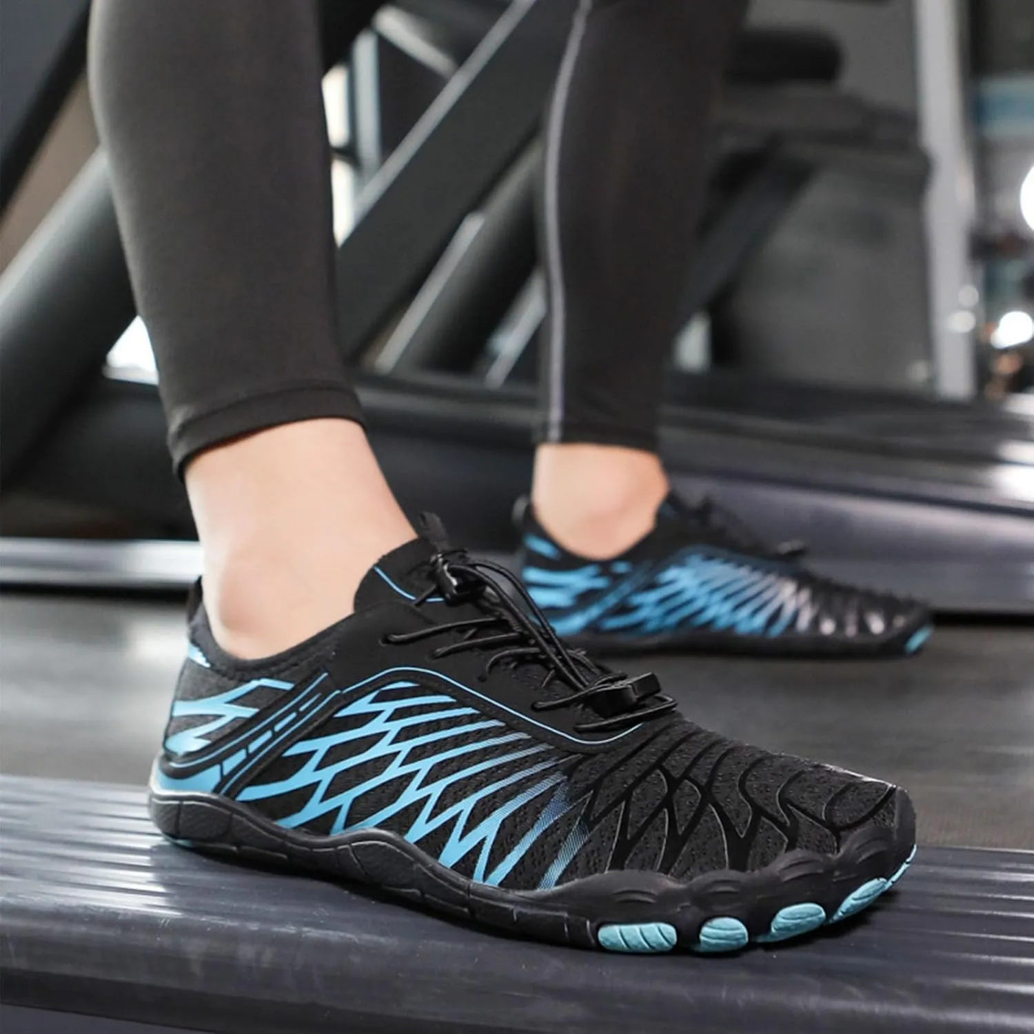 Pro Barefoot Shoes, Quick-Drying, Non-Slip One-Leg Grounding Shoes, Suitable for Hiking, Fitness, Running, Cycling, Swimming and Diving